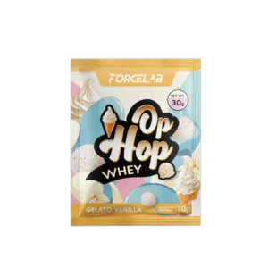 Op Hop Whey - ванилов сладолед, 30 г