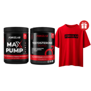 Max Pump + Testosterone Bomb – Енергия, фокус и тениска подарък
