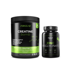 Creatine Bomb + Zinc Bisglycinate – бъндъл за тренировки и ежедневна подкрепа